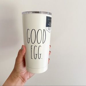 Rae Dunn Good Egg Bad Egg Insulated Travel Mug